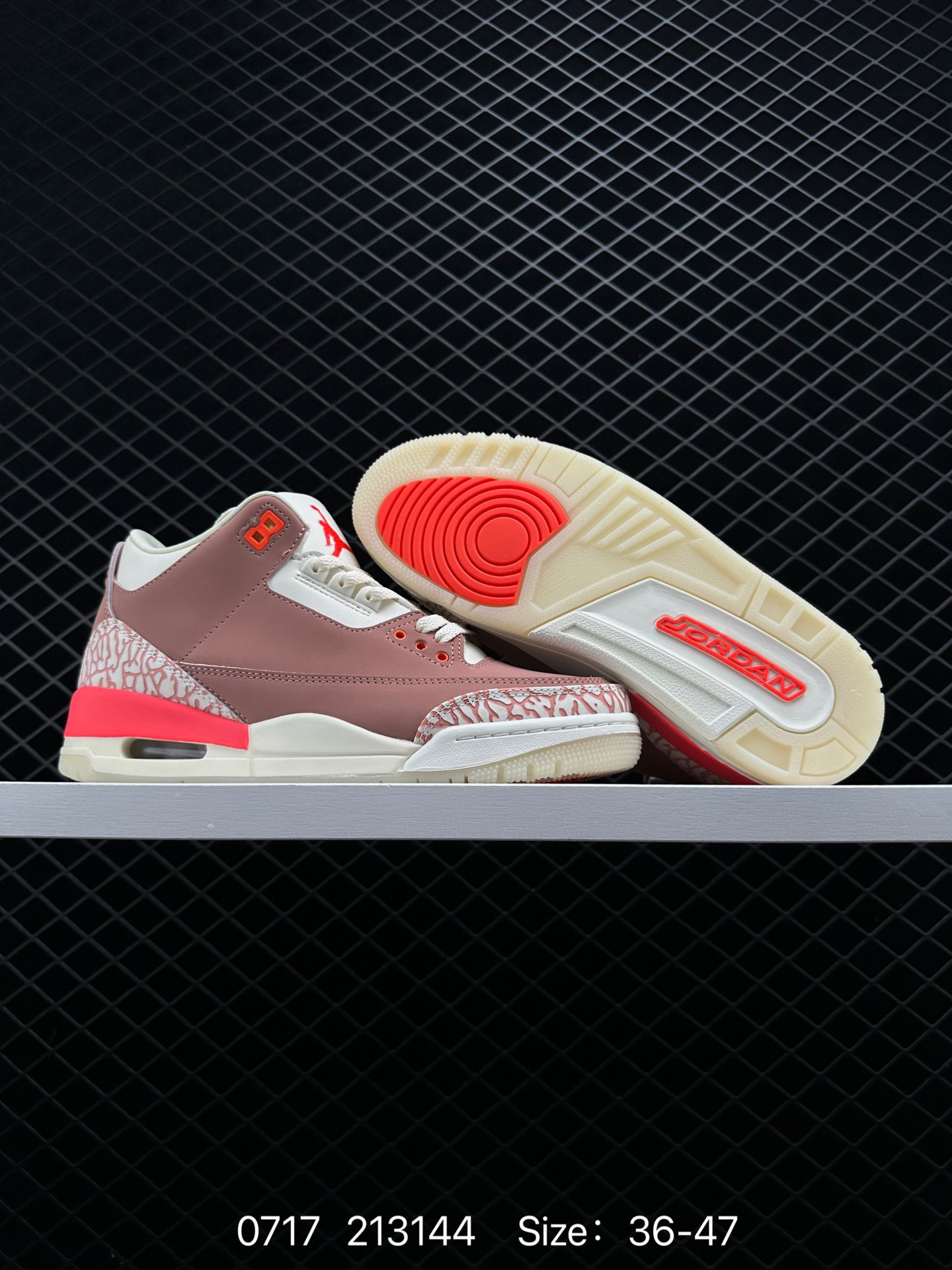 Air Jordan 3 Retro ”Rust Pink“